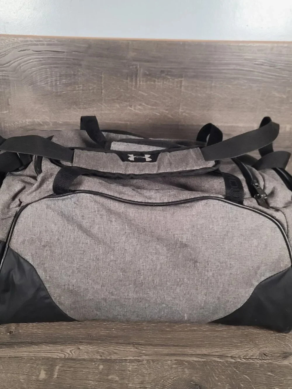 Under Armour Storm Undeniable Gym Duffle Bag Medium Gray/Black